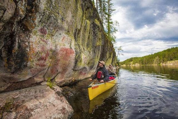 Bow Narrows Camp. 